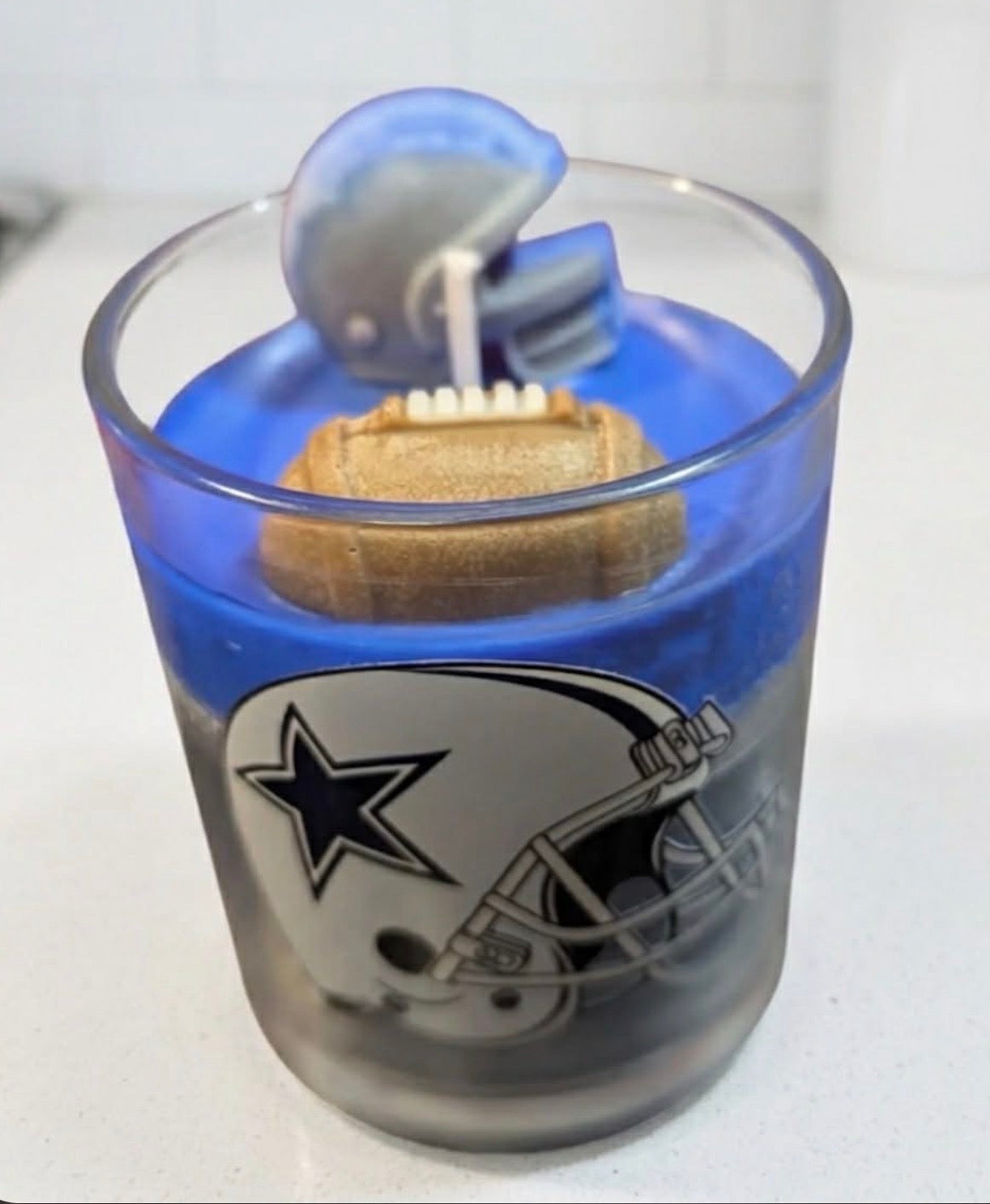 Football team candle