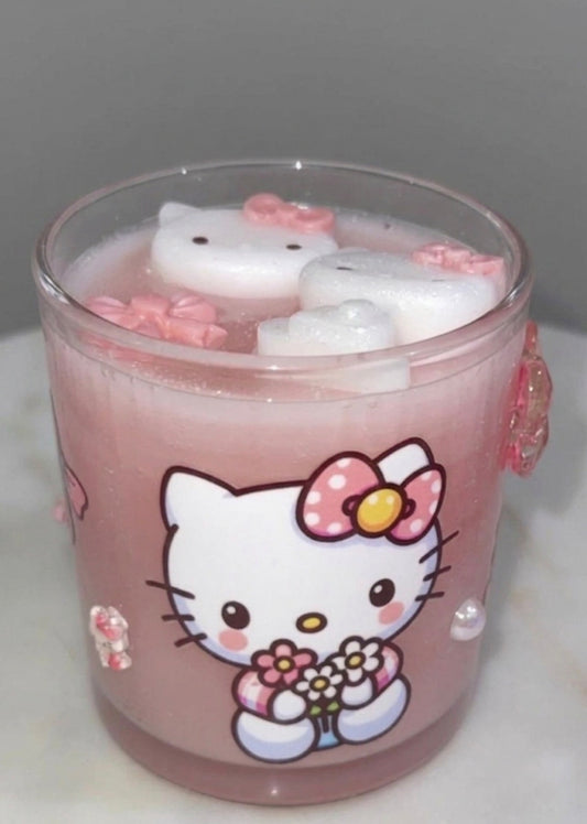 Hello kitty candle