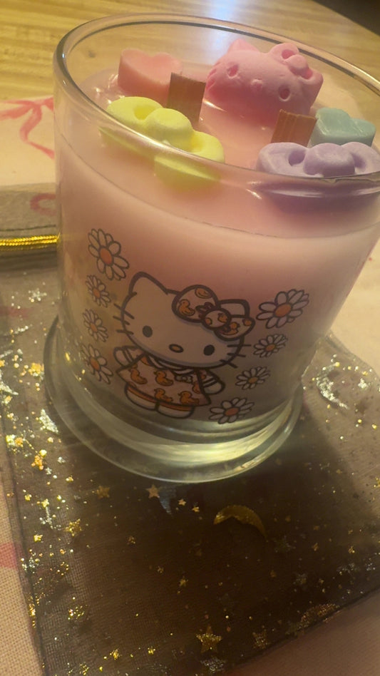 Hello kitty candle