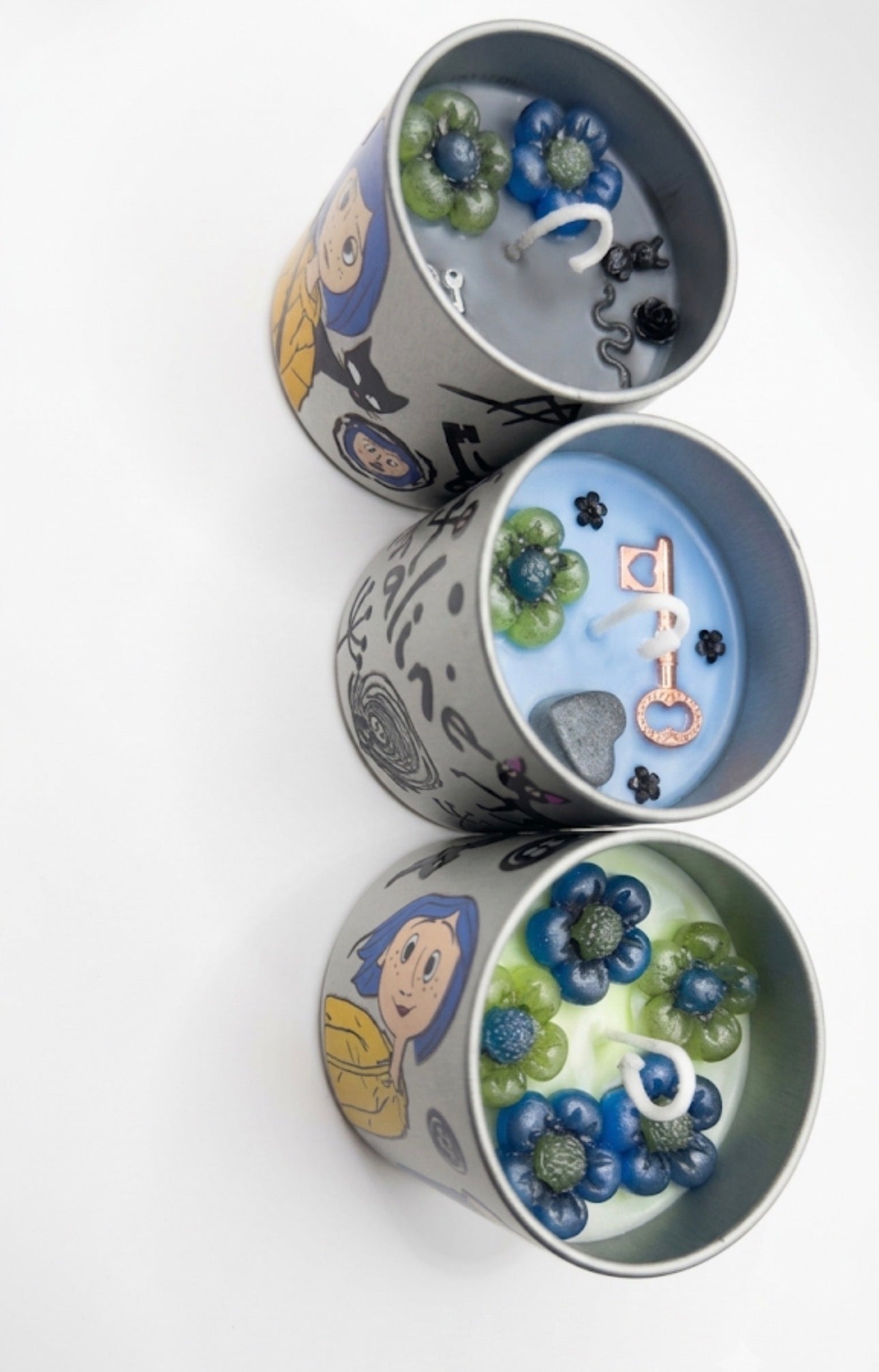 Mini Coraline inspired theme (set of 3)